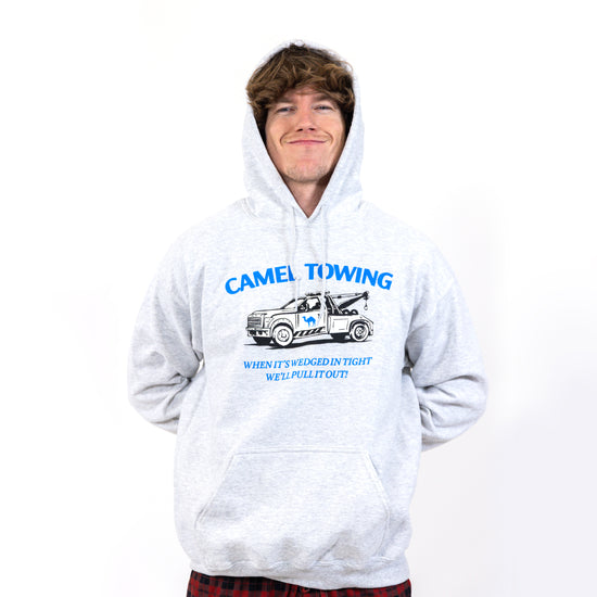 Load image into Gallery viewer, Camel Towing Grey Hoodie
