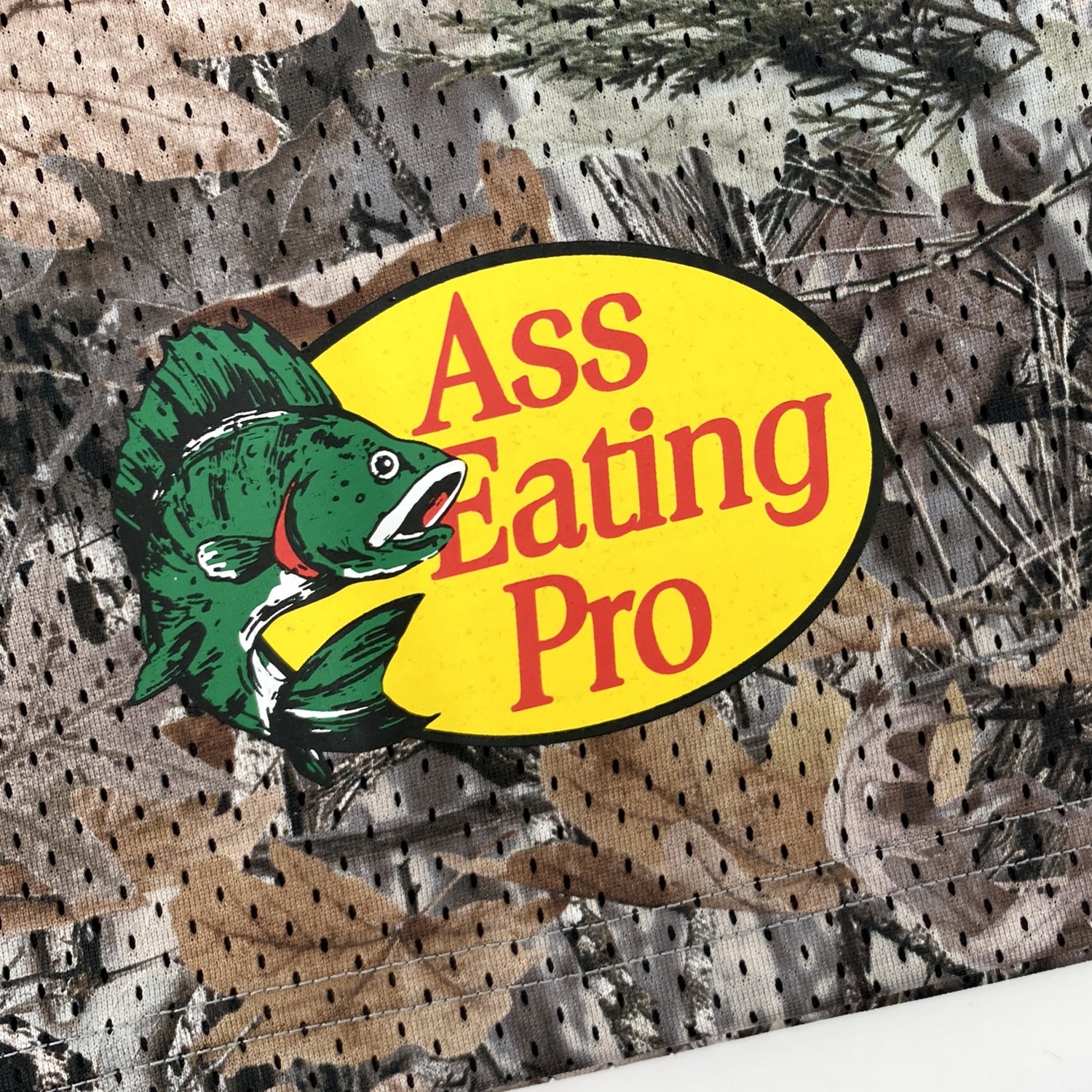 Ass Eating Pro Camo Mesh Shorts