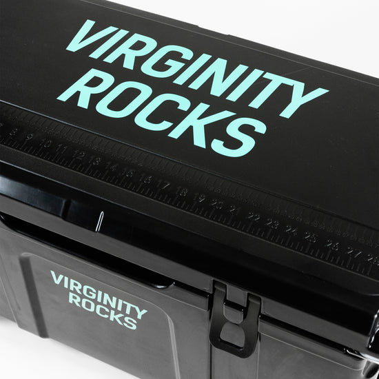 Virginity Rocks Black Cooler