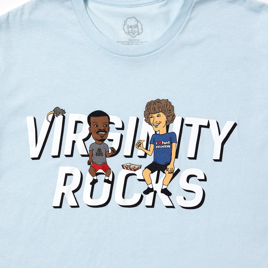 Crude Boys Light Blue Tee - Danny Duncan