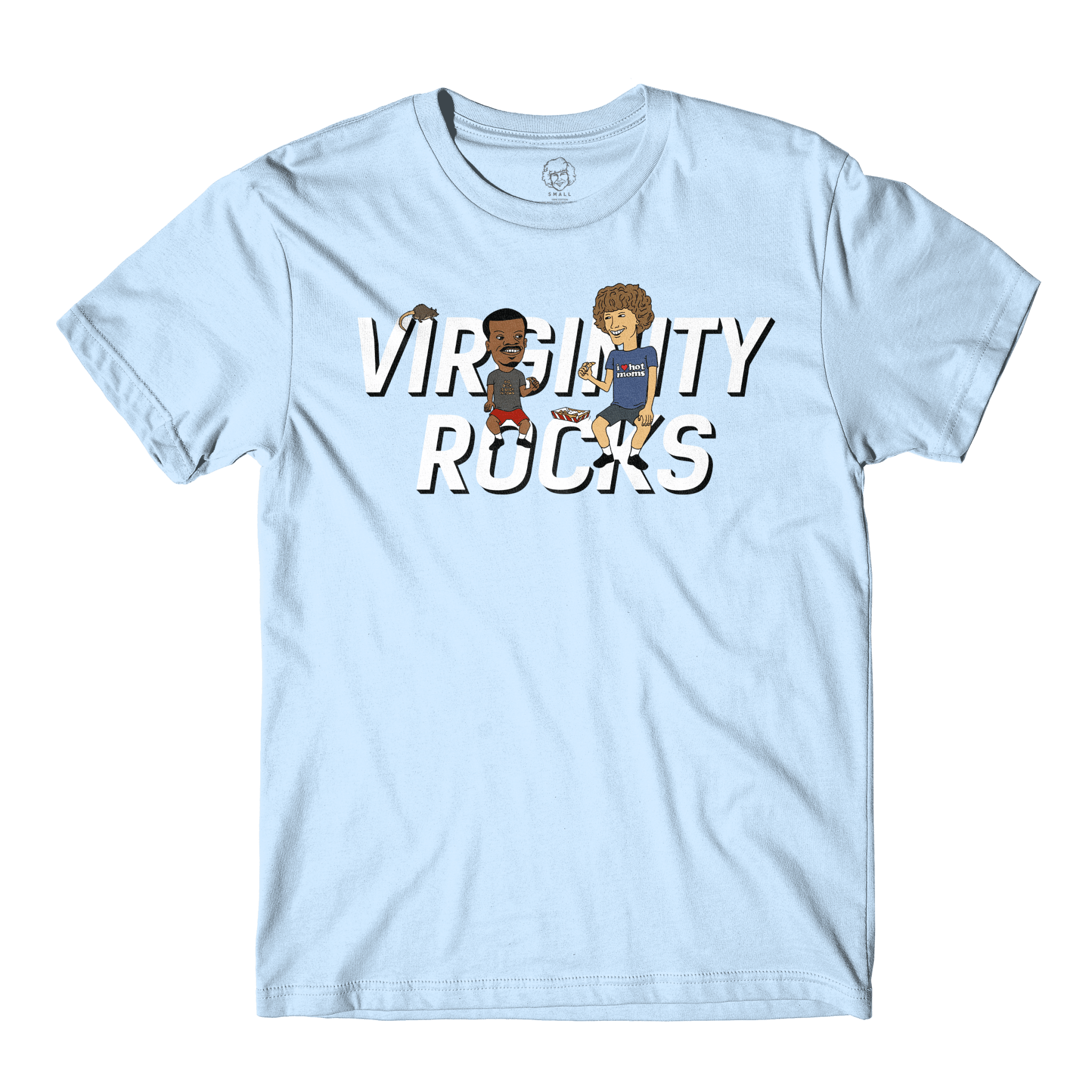 Crude Boys Light Blue Tee - Danny Duncan