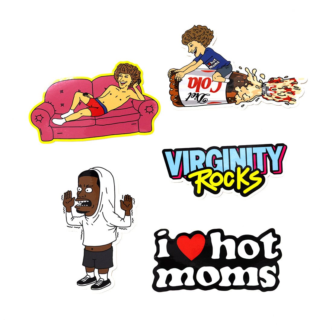 Crude Boys Sticker Pack - Danny Duncan