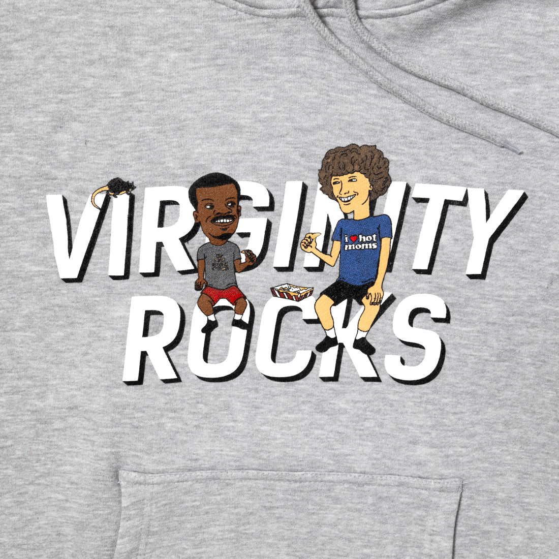 Crude Boys Grey Hoodie