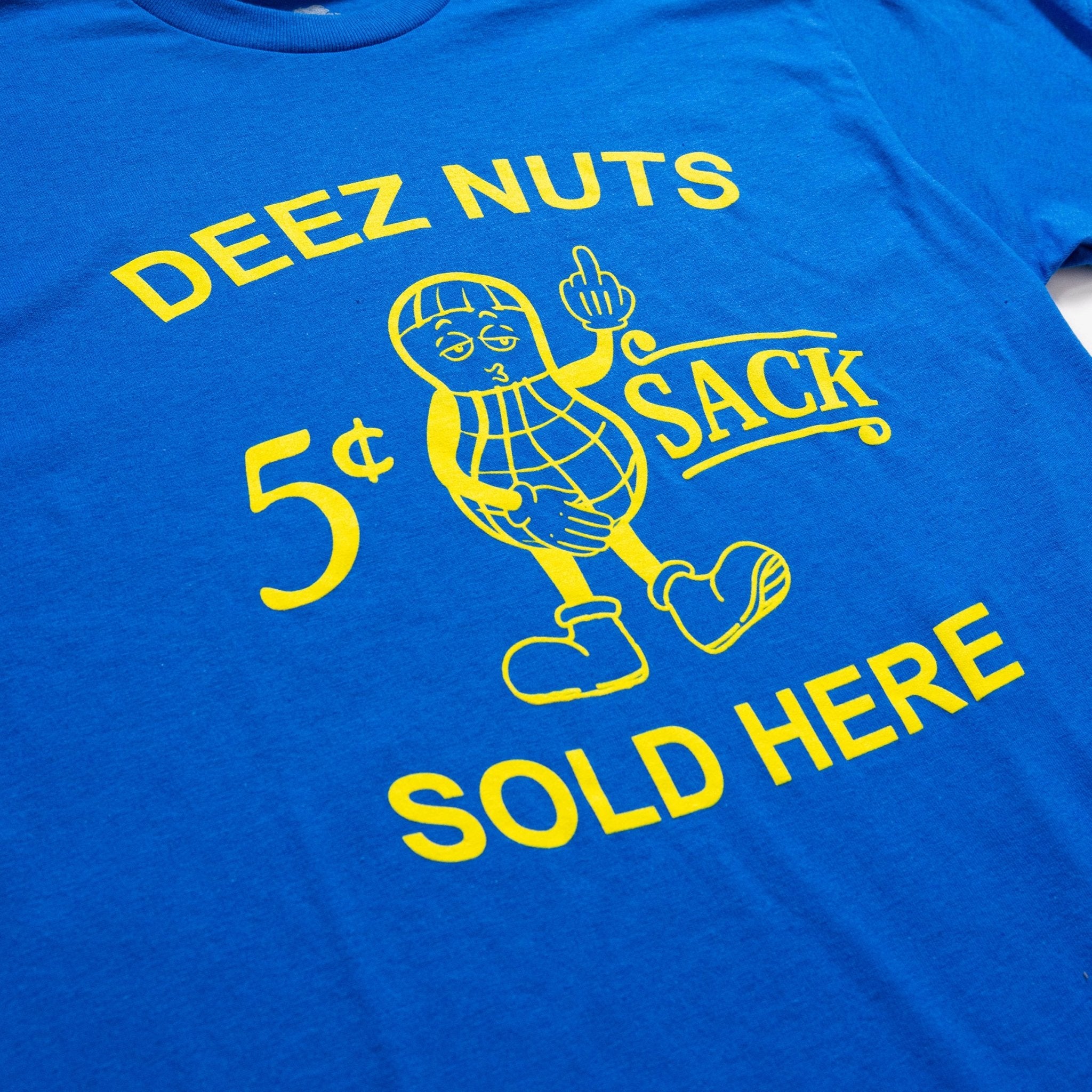 Deez Nuts Blue Tee - Danny Duncan