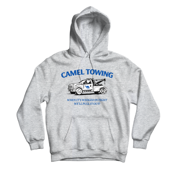 Camel Towing Grey Hoodie