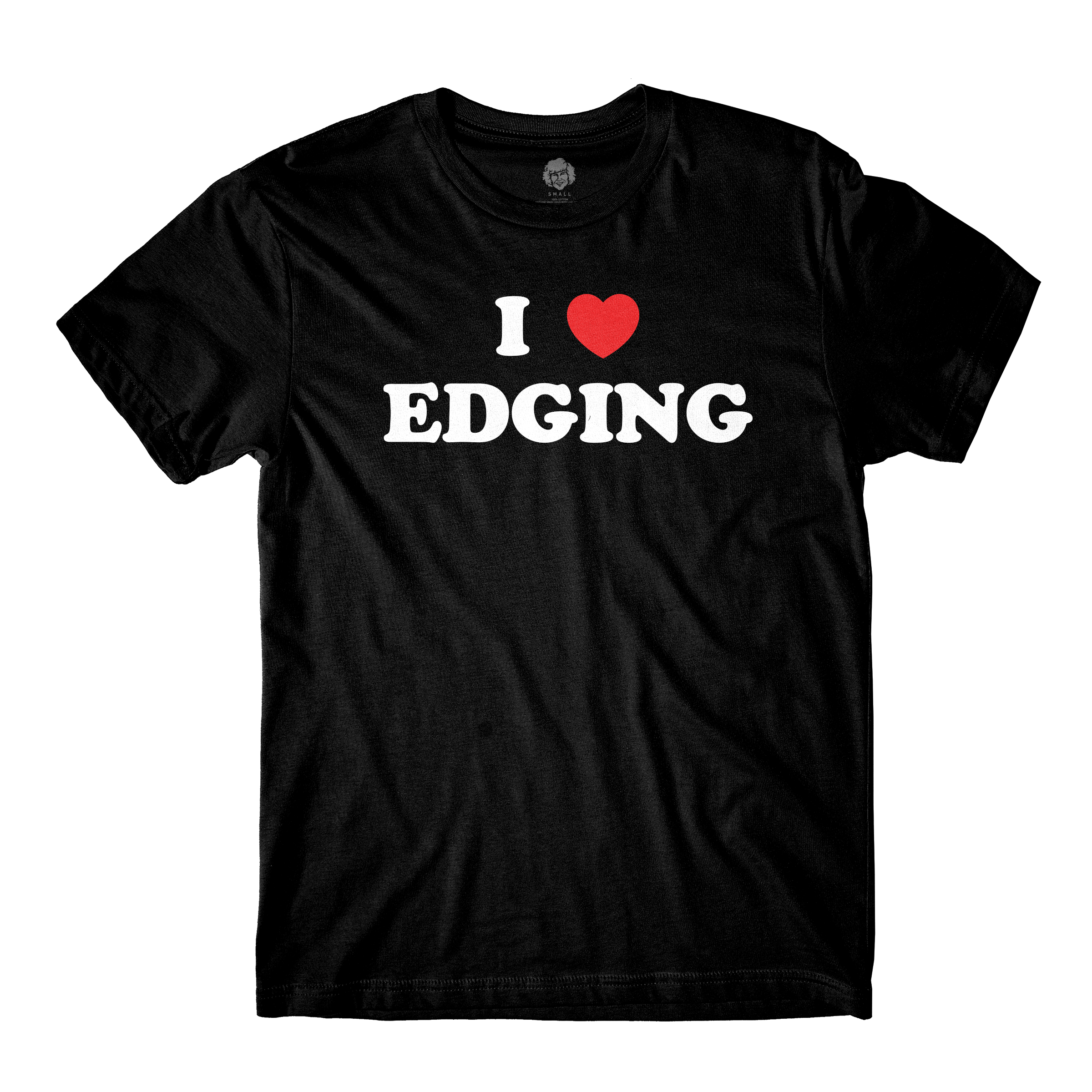 I Heart Edging Black Tee
