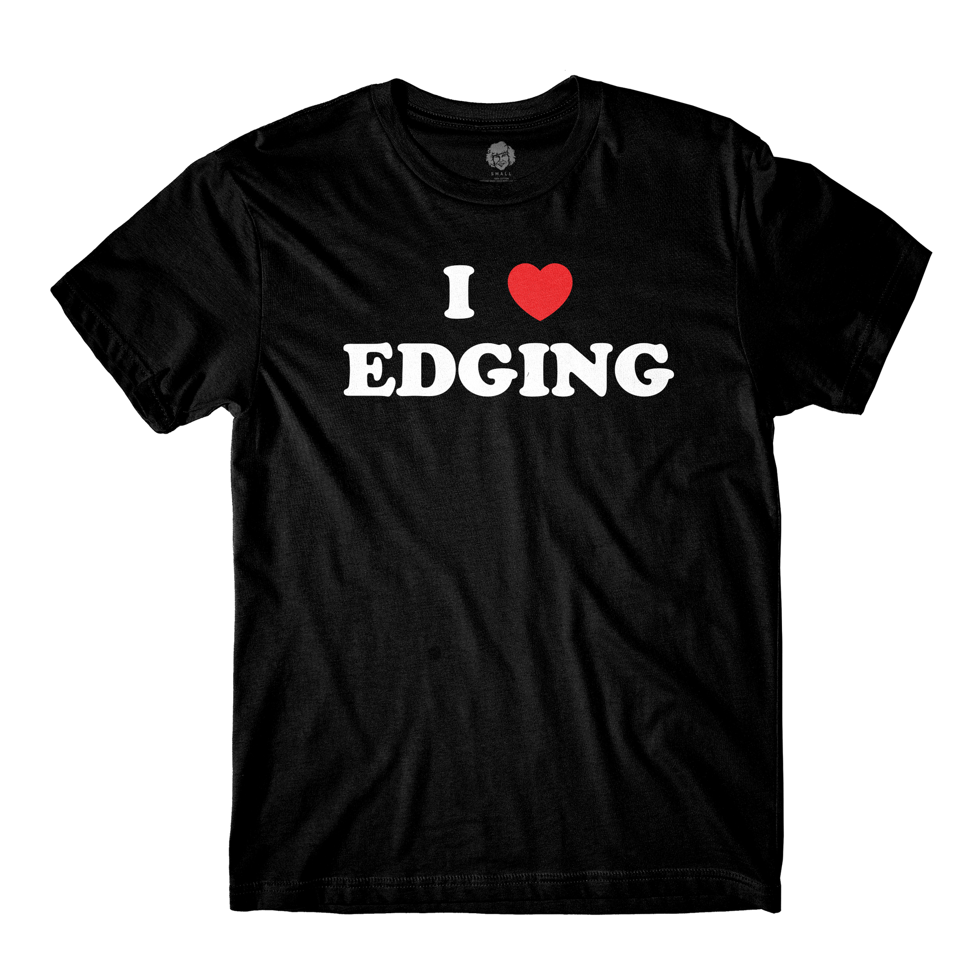 I Heart Edging Black Tee