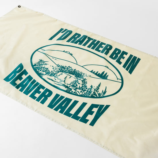 Beaver Valley Sand Wall Flag