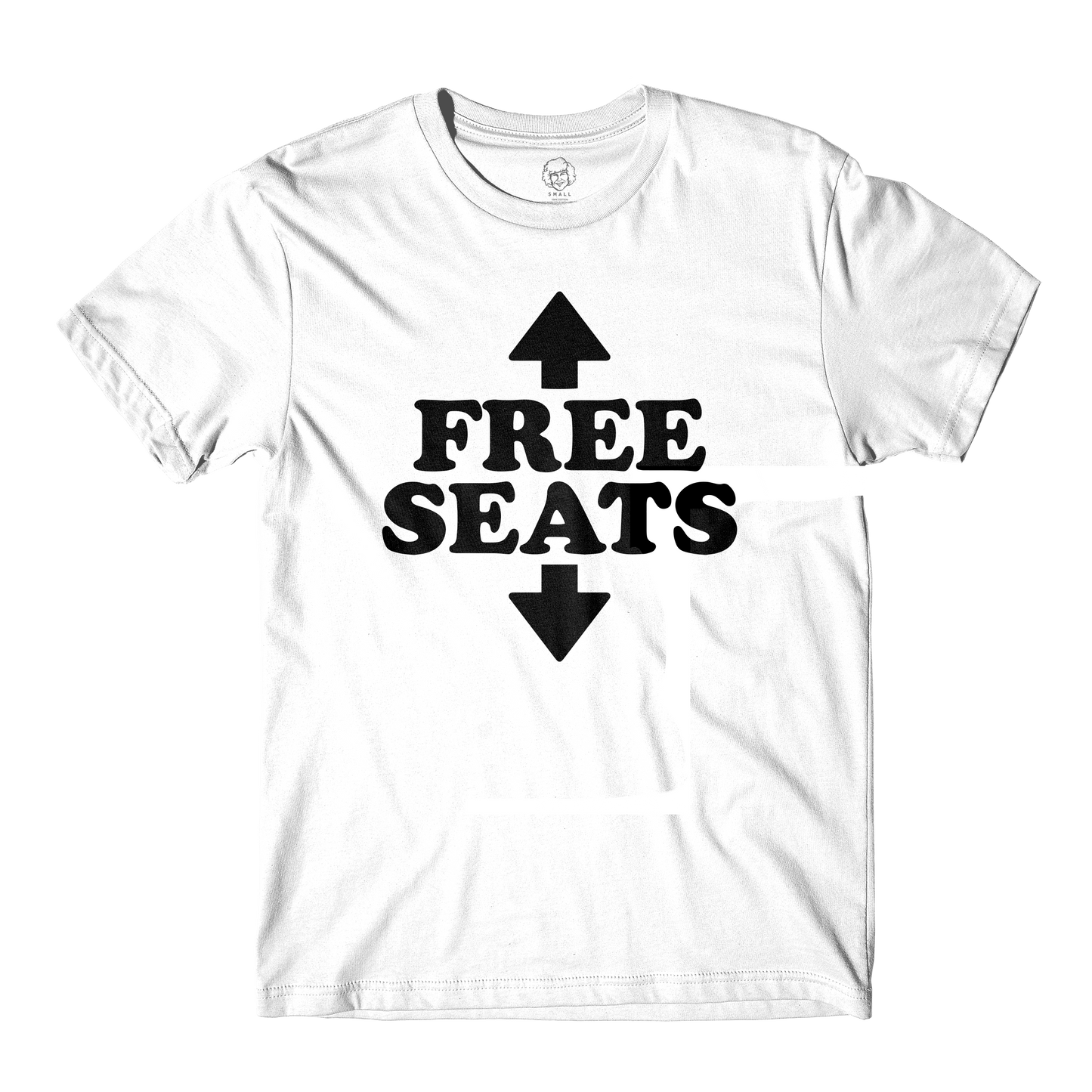 Free Seats White Tee