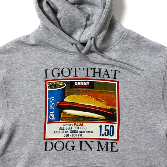 Load image into Gallery viewer, I Got That Dog In Me Grey Hoodie
