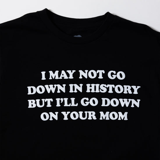 Load image into Gallery viewer, Down In History Black Tee
