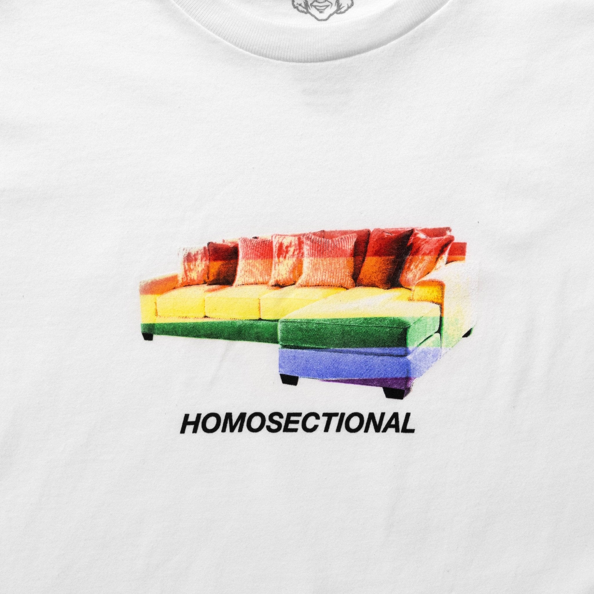 Homosectional White Tee – Danny Duncan
