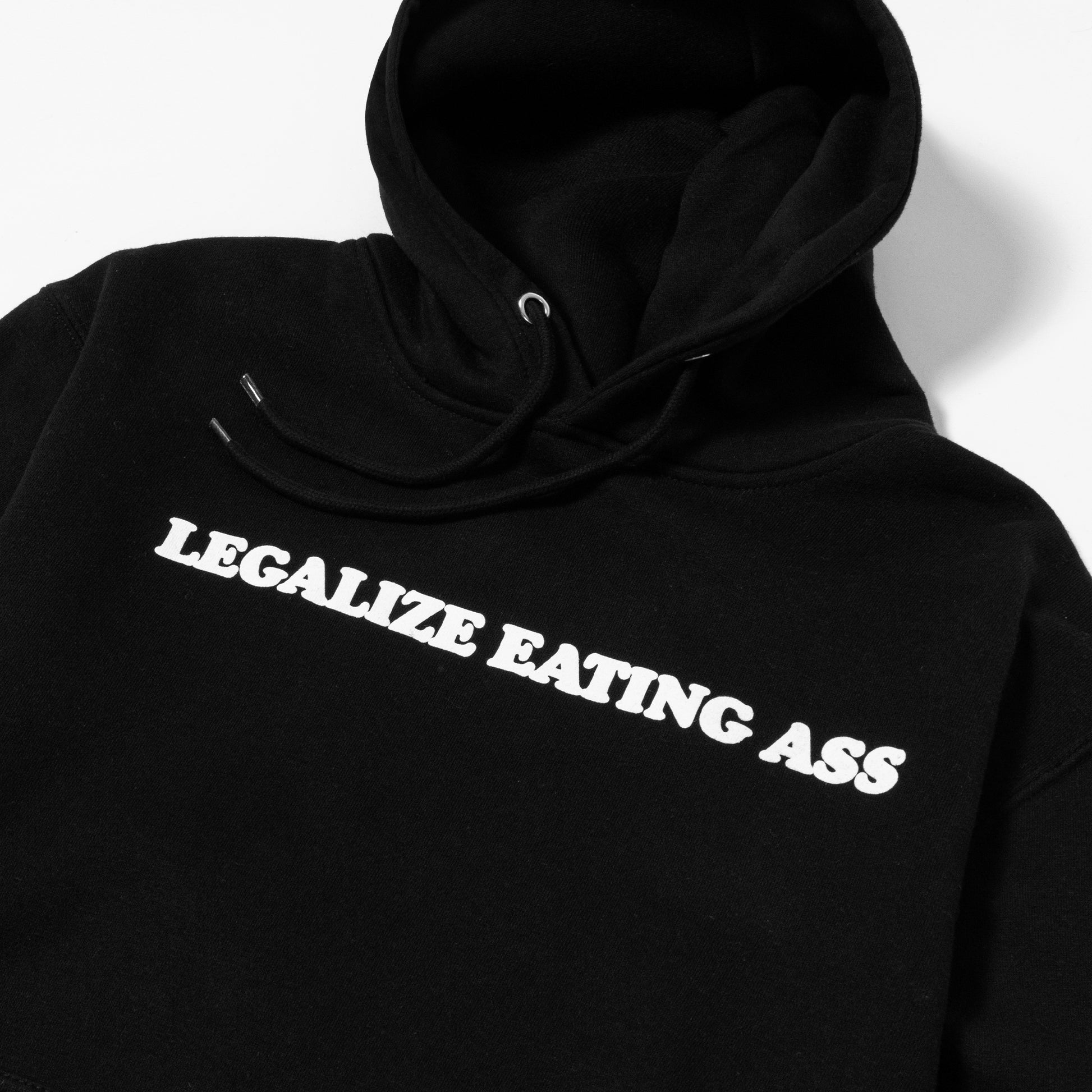 Legalize Eating Ass Black Hoodie
