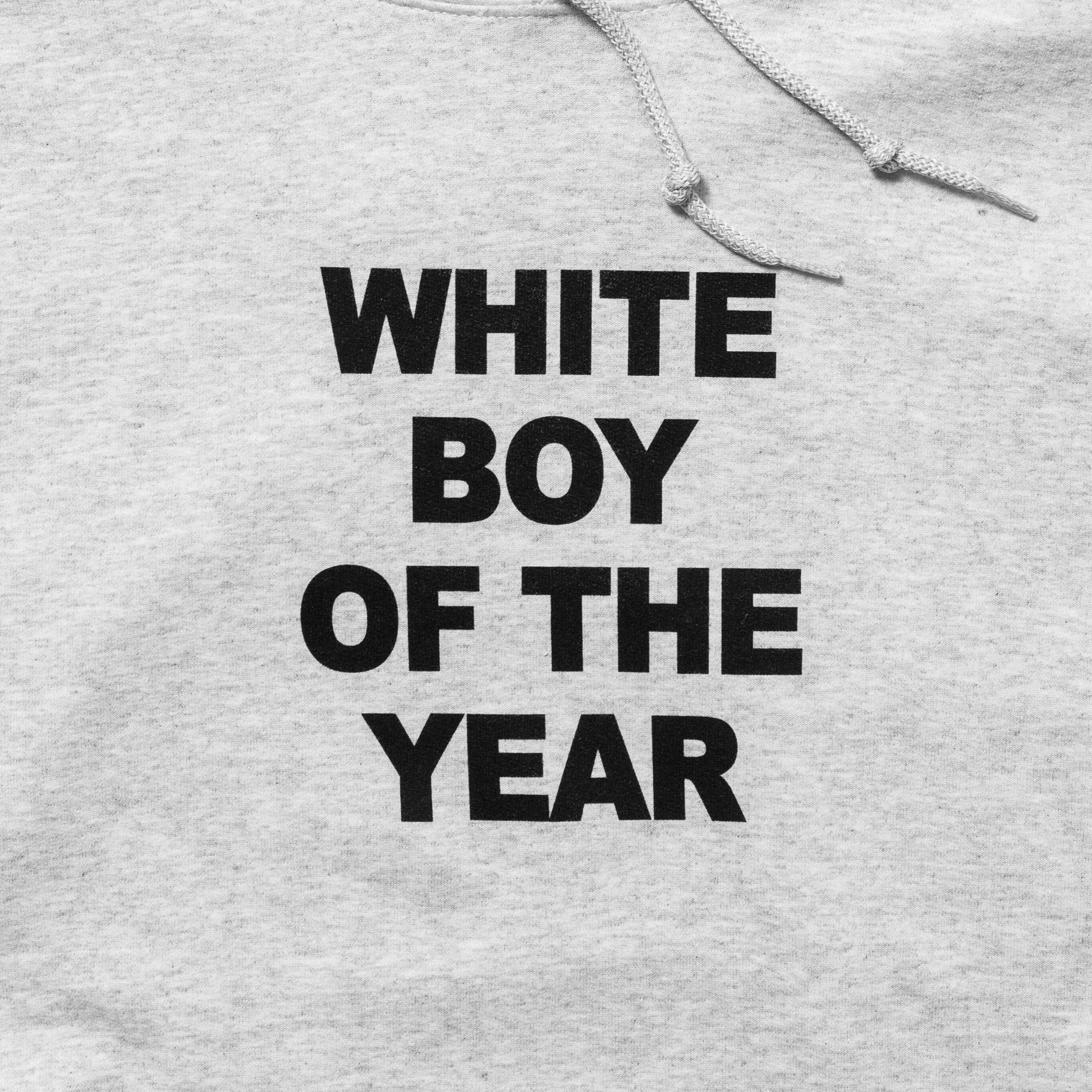 White Boy Of The Year Grey Hoodie
