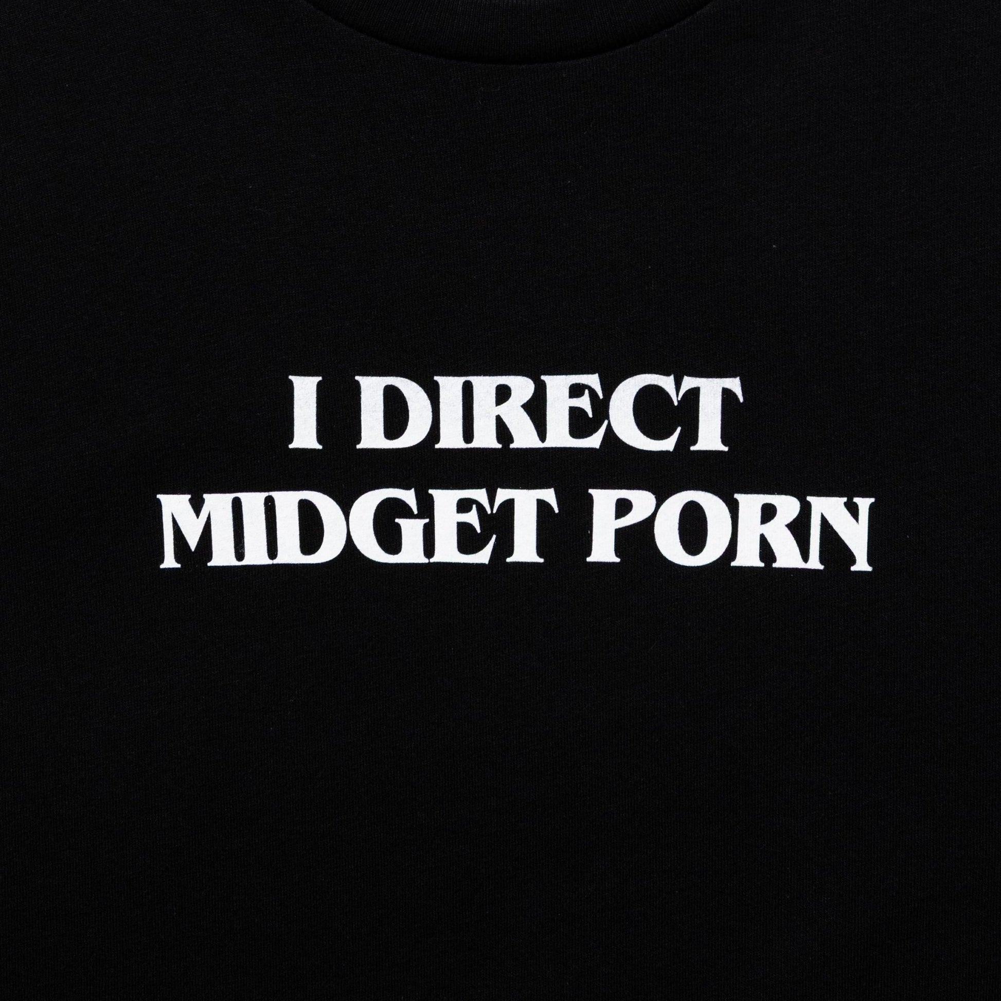I Direct Midget Porn Black Tee - Danny Duncan