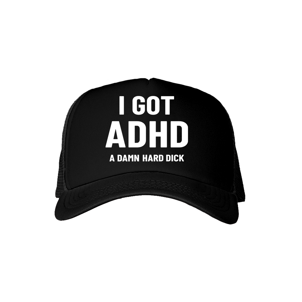 I Got ADHD Black Mesh Hat - Danny Duncan