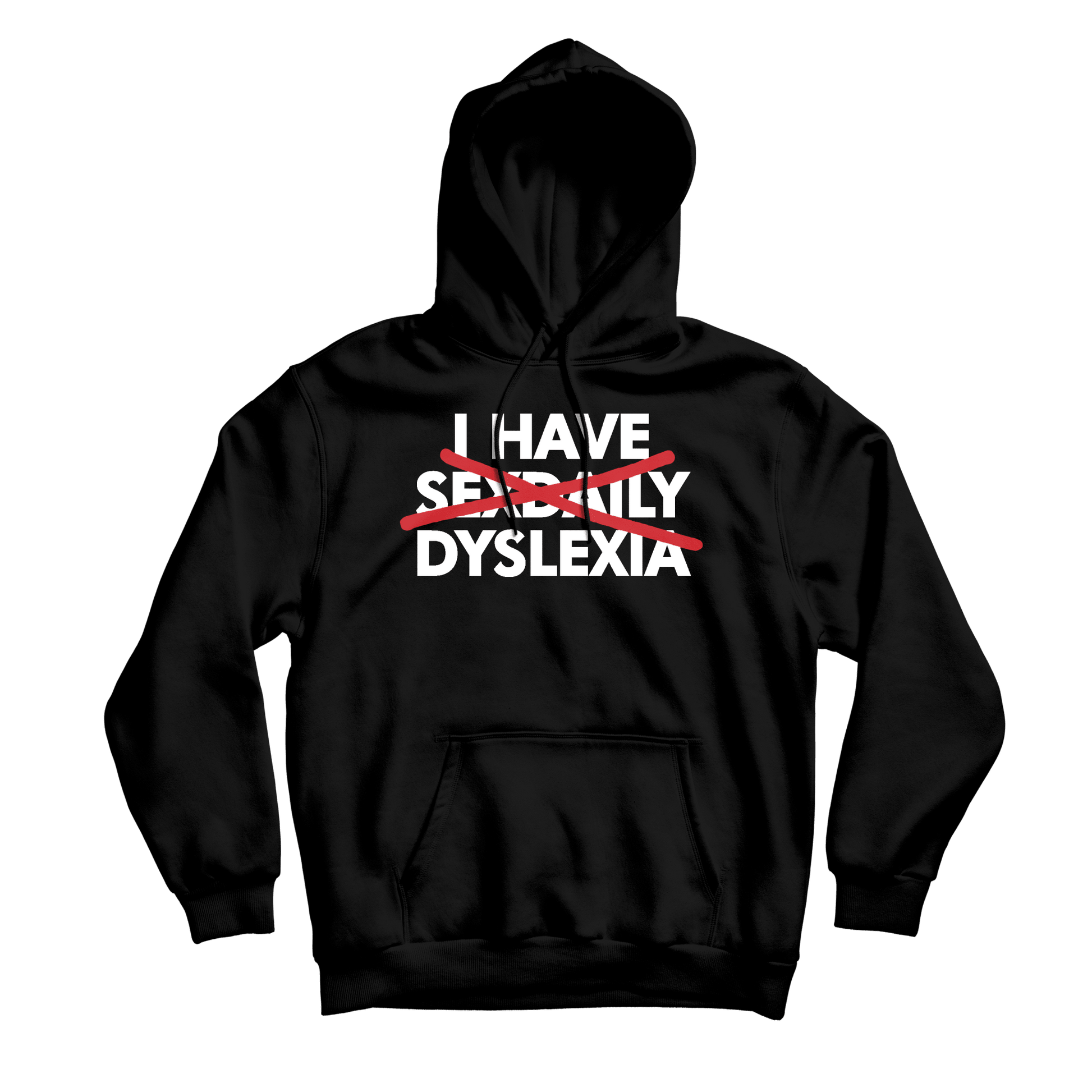 トップス sex in the U.K hoodie oops domicile I Have Sex Daily Black Hoodie – Danny Duncan