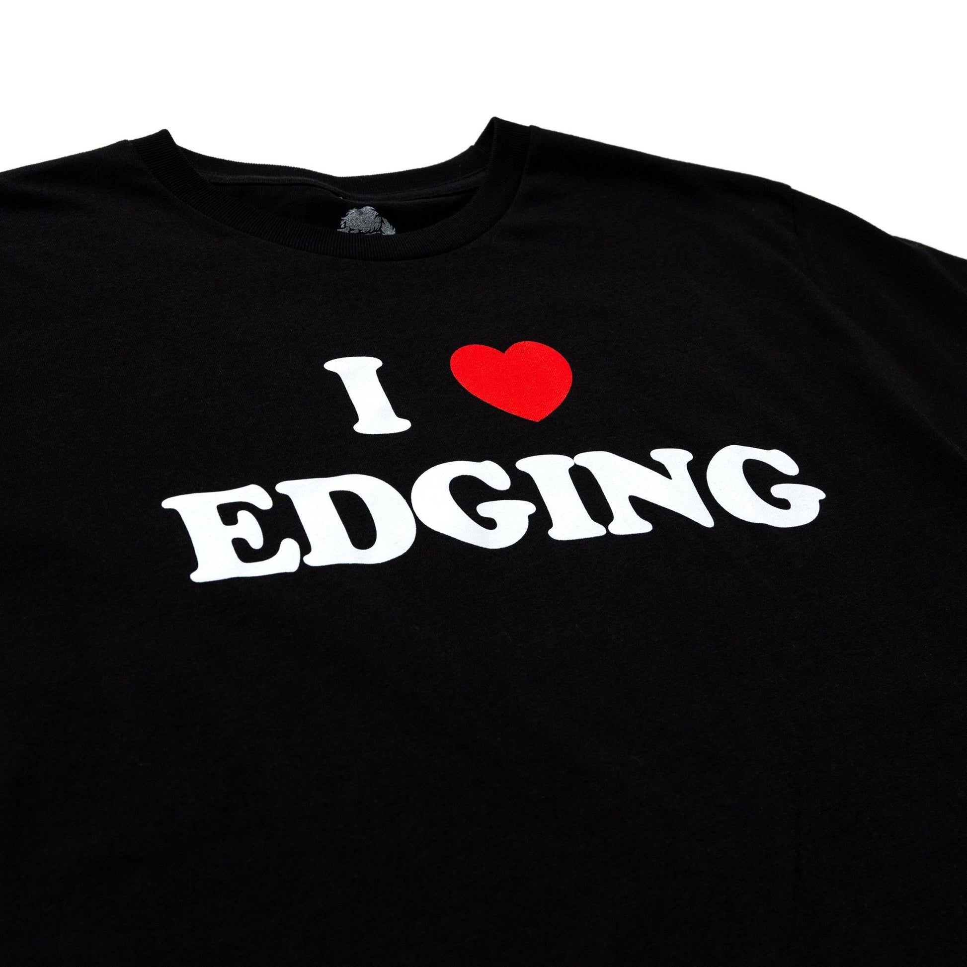 I Heart Edging Black Tee - Danny Duncan