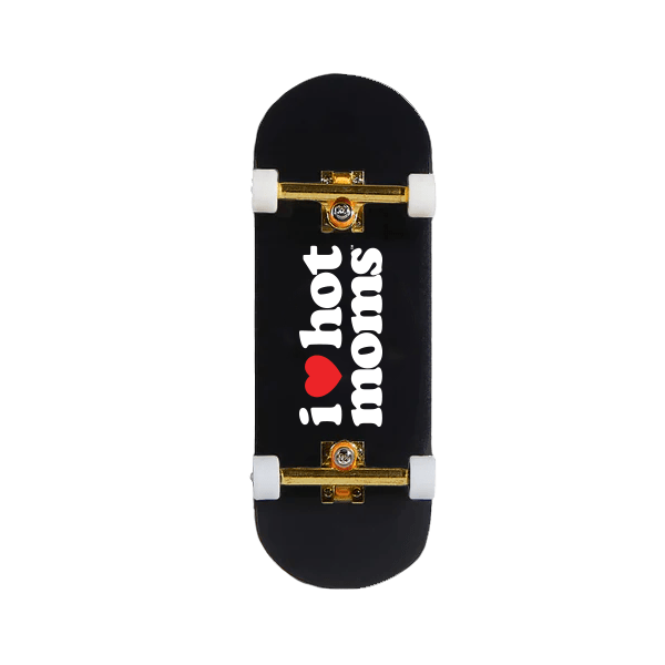 I Heart Hot Moms Black Finger Board - Danny Duncan