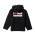 I Heart Hot Moms Black Snow Jacket - Danny Duncan
