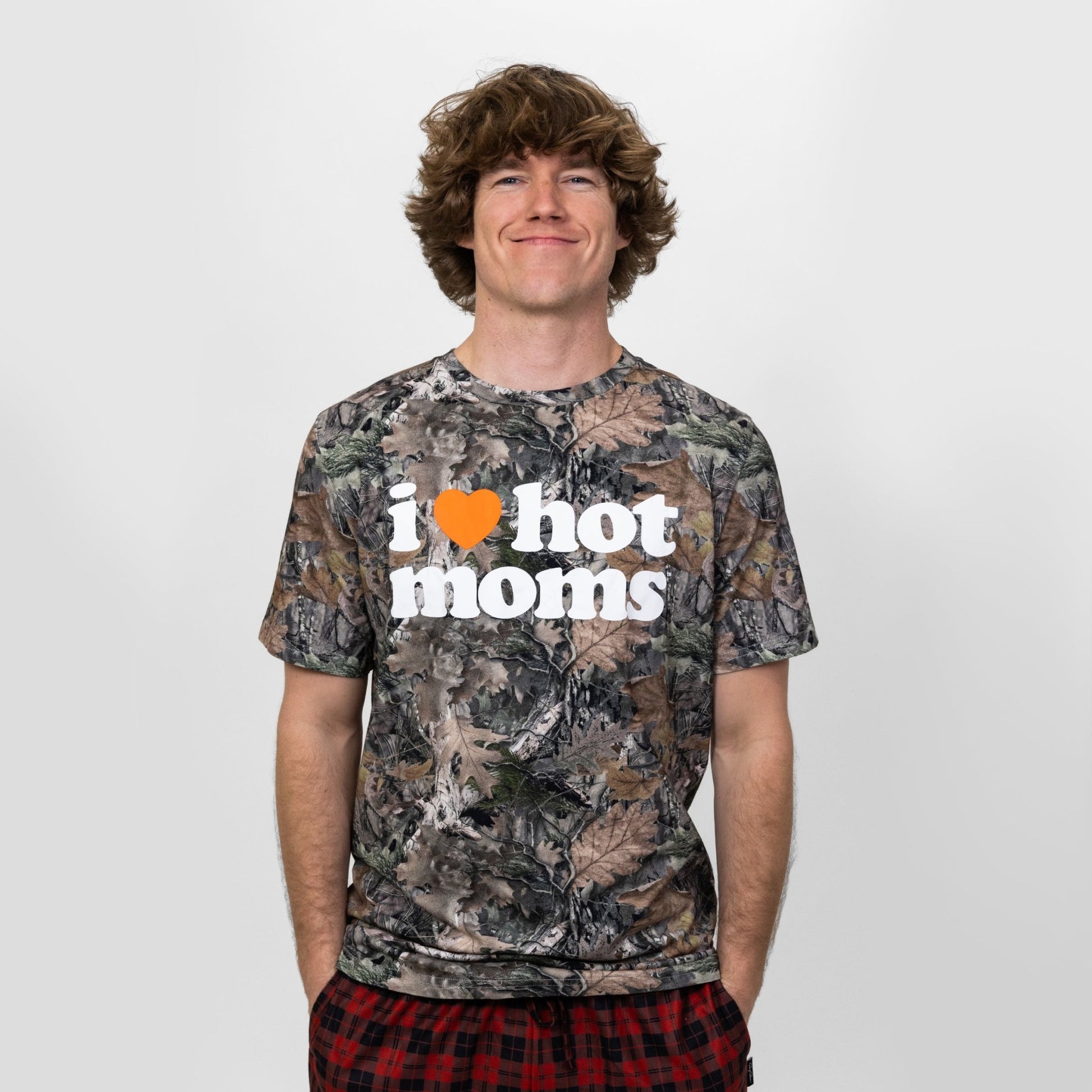 I Heart Hot Moms Camo Tee - Danny Duncan