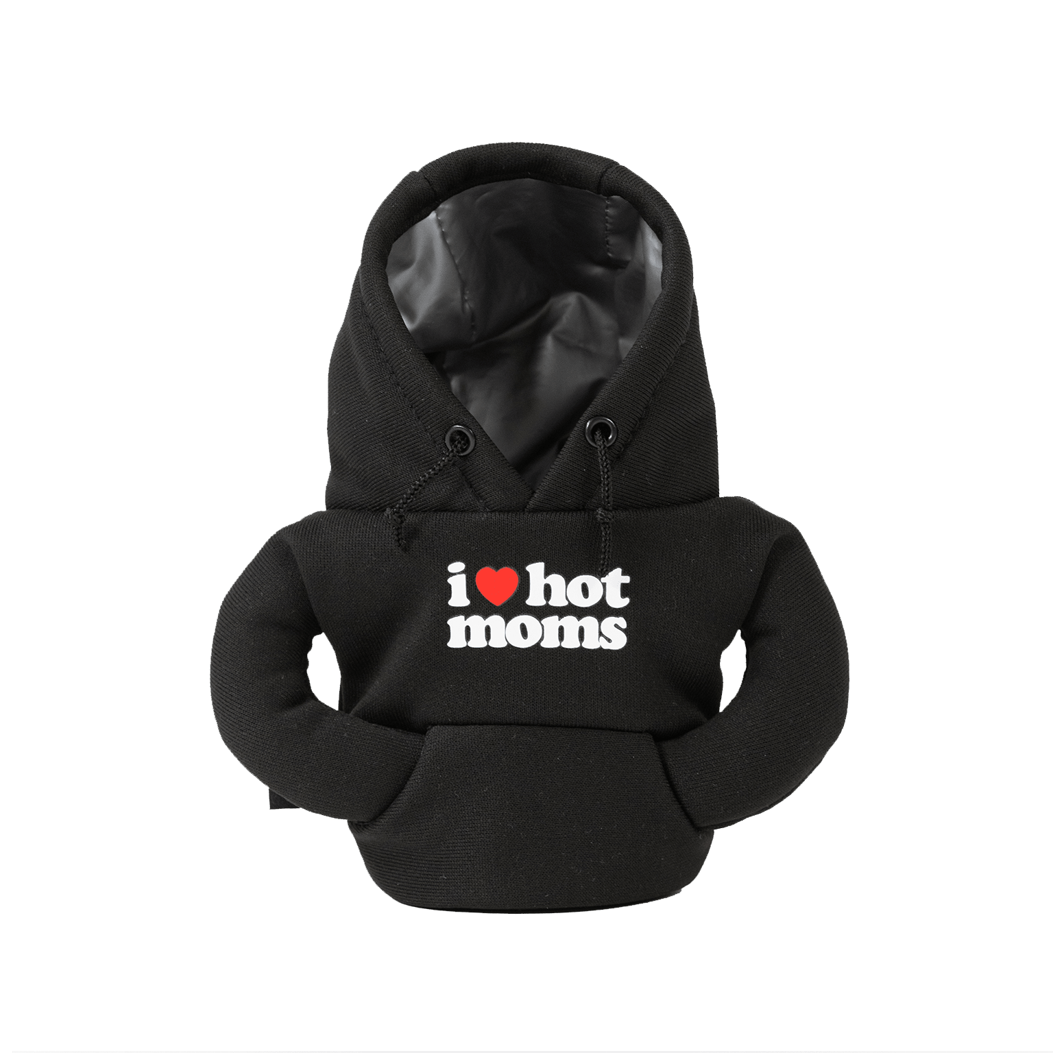 I Heart Hot Moms Hoodie Koozie - Danny Duncan