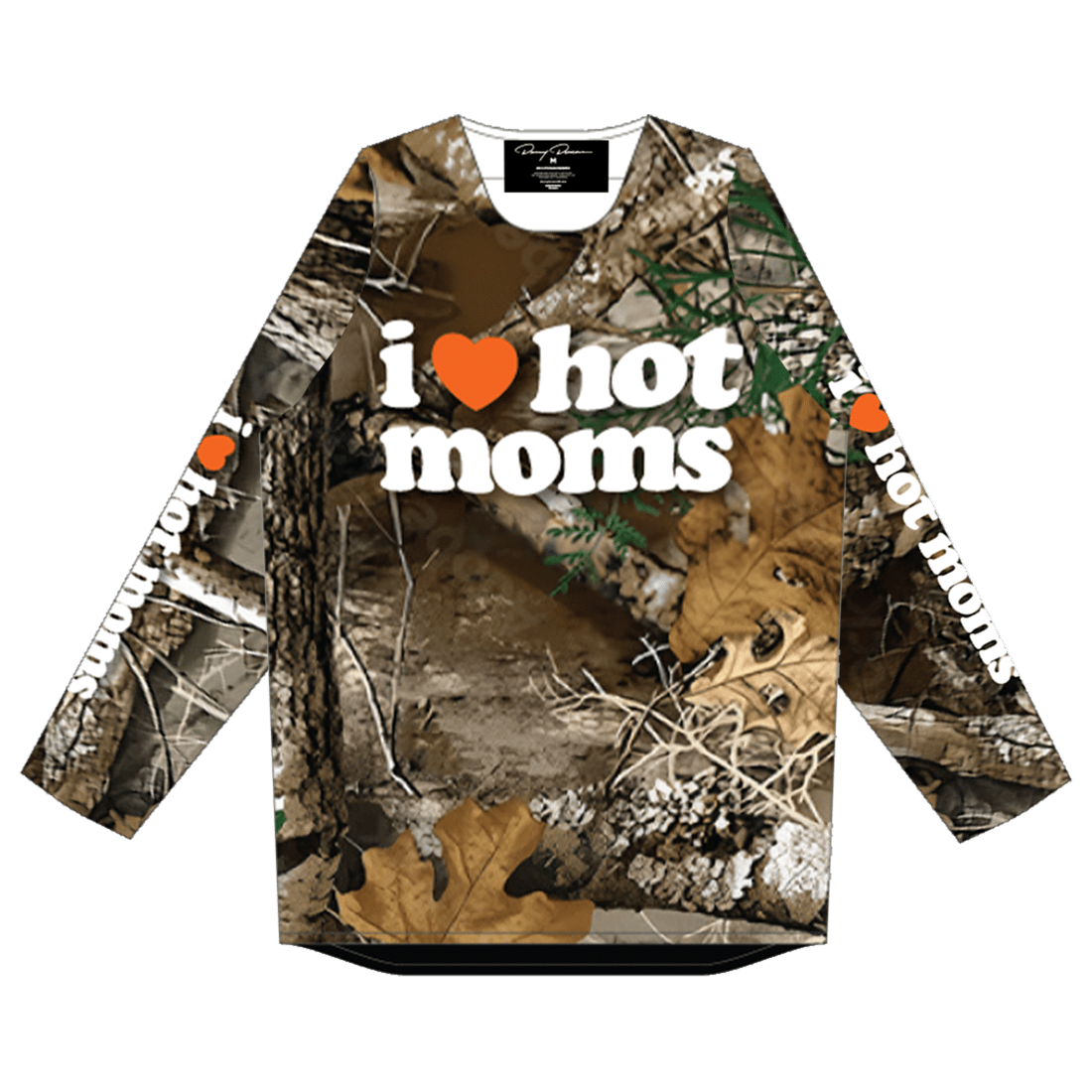 I Heart Hot Moms Motocross Jersey - Danny Duncan
