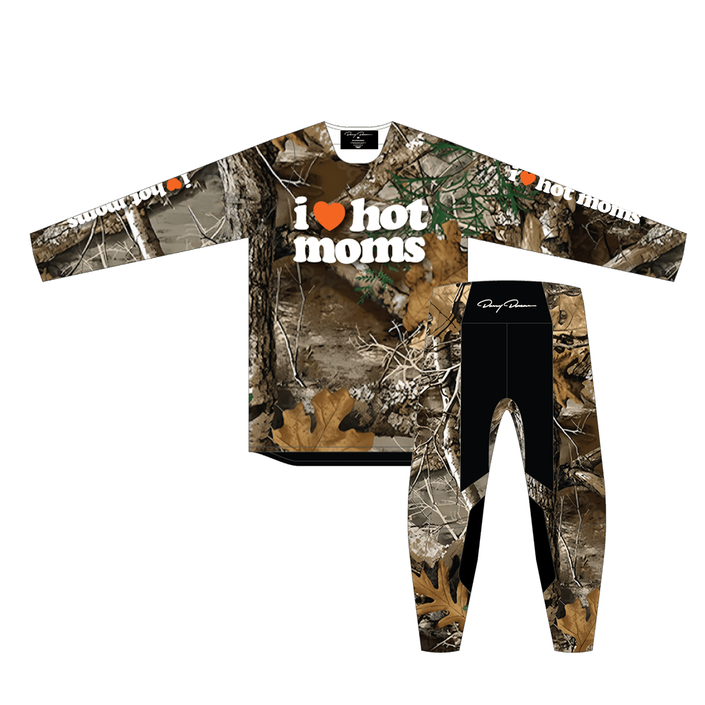 I Heart Hot Moms Motocross Jersey Set - Danny Duncan