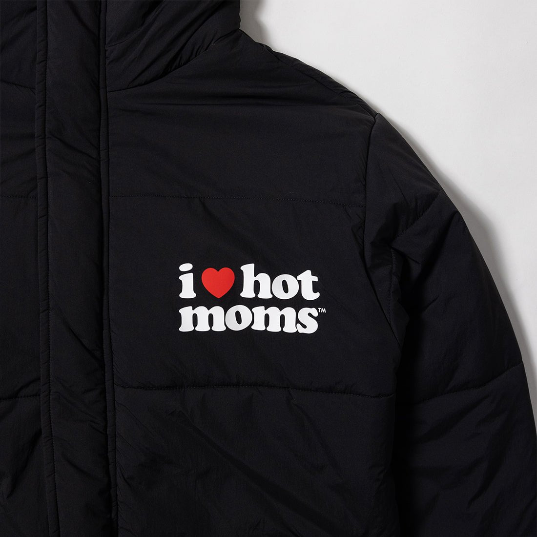 I Heart Hot Moms Puffer Jacket - Danny Duncan