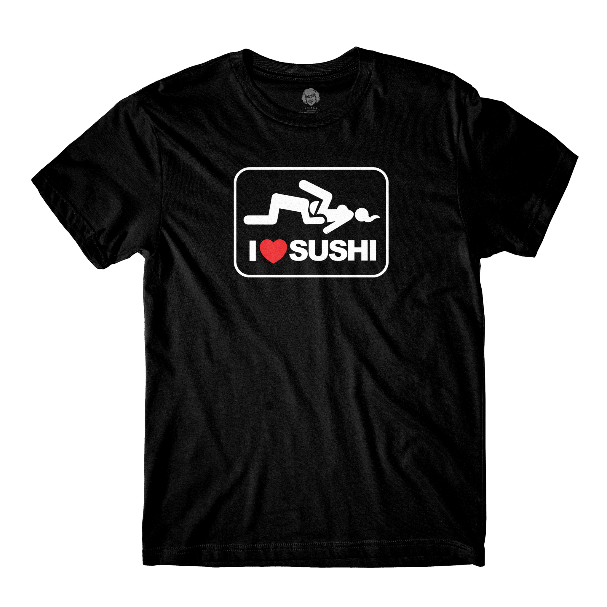 I Heart Sushi Black Tee - Danny Duncan