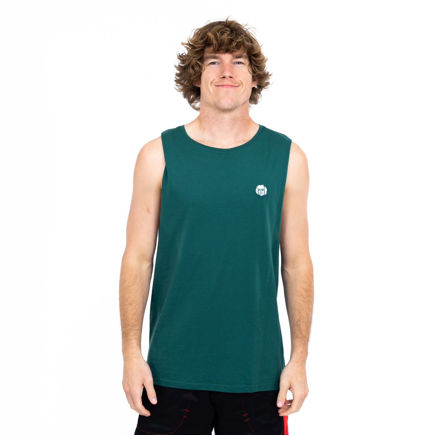 Danny Duncan Logo Moss Sleeveless Tank