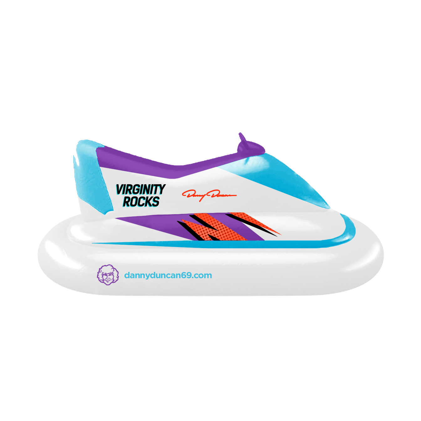 Virginity Rocks Jetski Pool Float