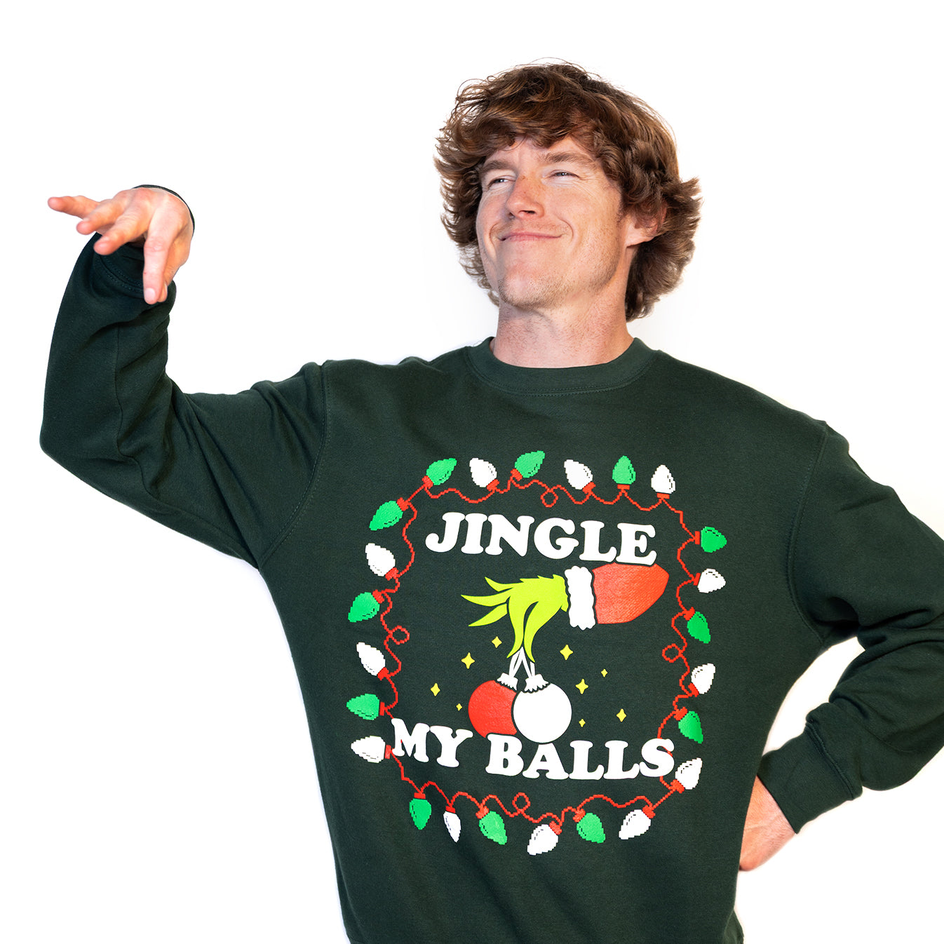 Jingle My Balls Ugly Christmas Sweater