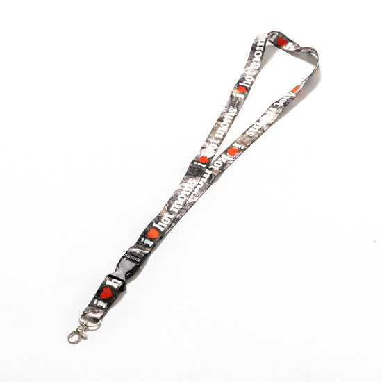 Load image into Gallery viewer, I Heart Hot Moms Camo Lanyard
