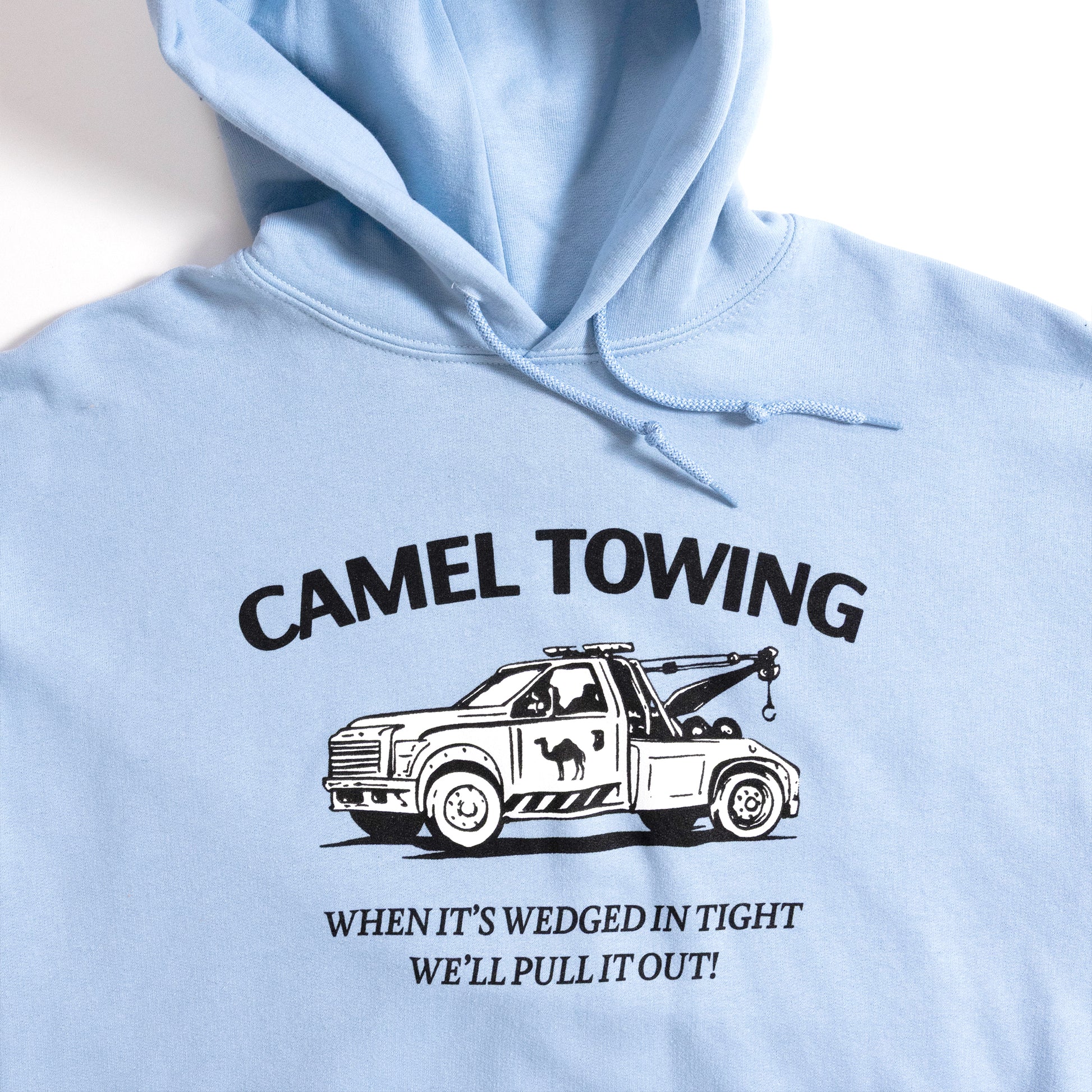 Camel Towing Light Blue Hoodie