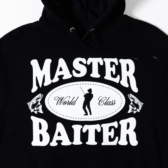 Load image into Gallery viewer, Master Baiter Black Hoodie
