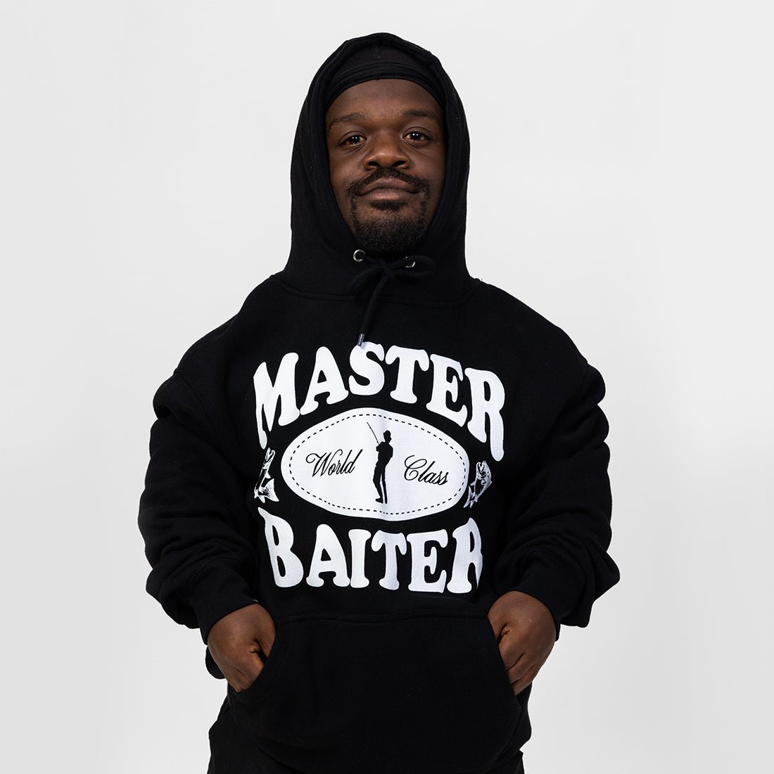 Master Baiter Black Hoodie – Danny Duncan