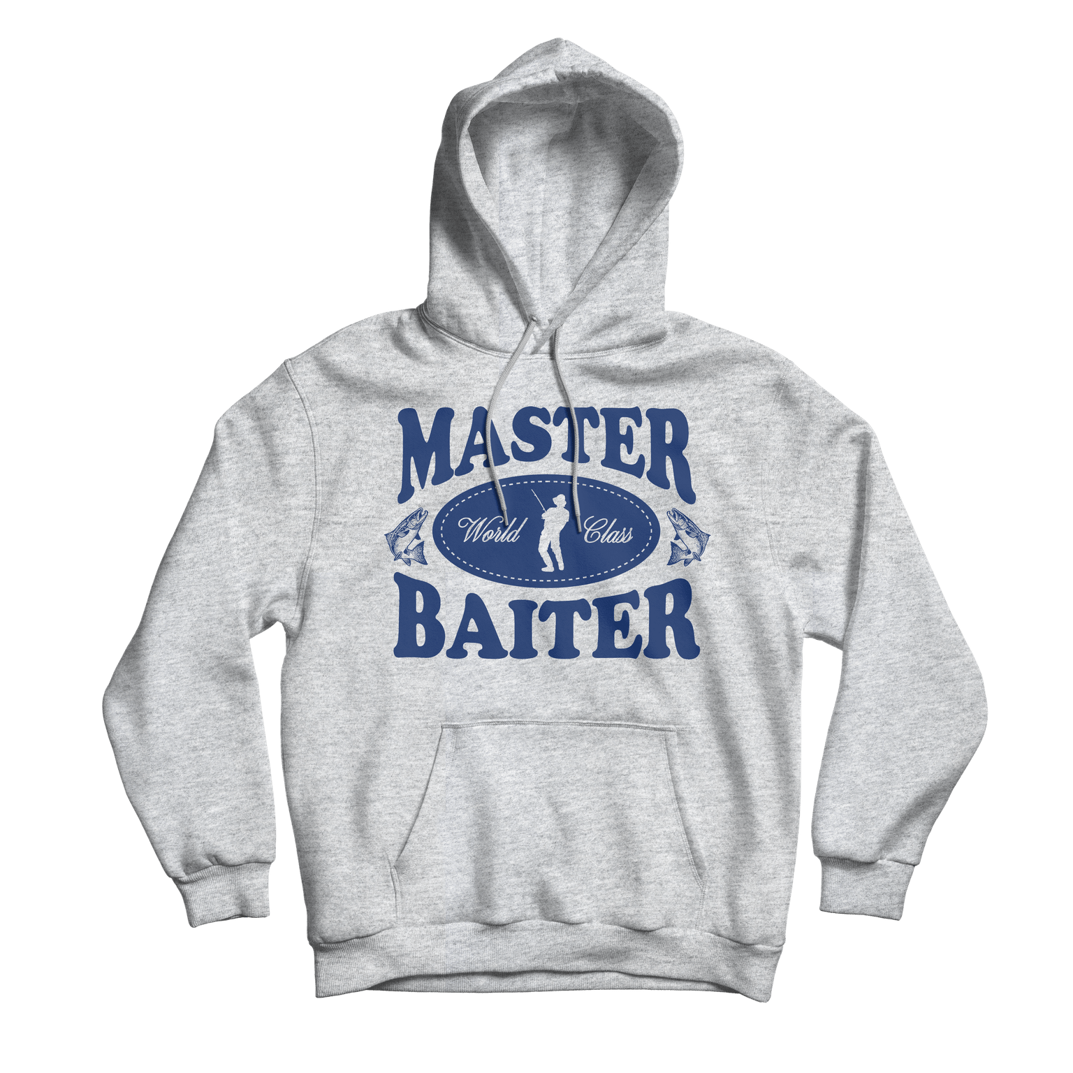 Master Baiter Grey Hoodie - Danny Duncan