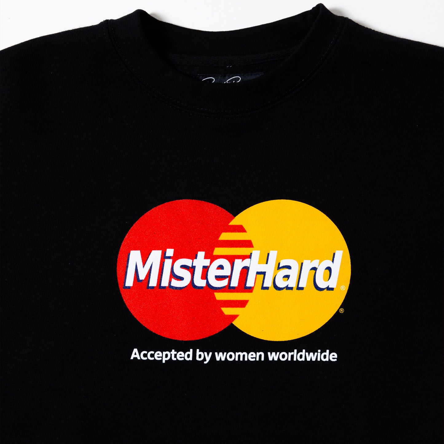 Mister Hard Black Crewneck