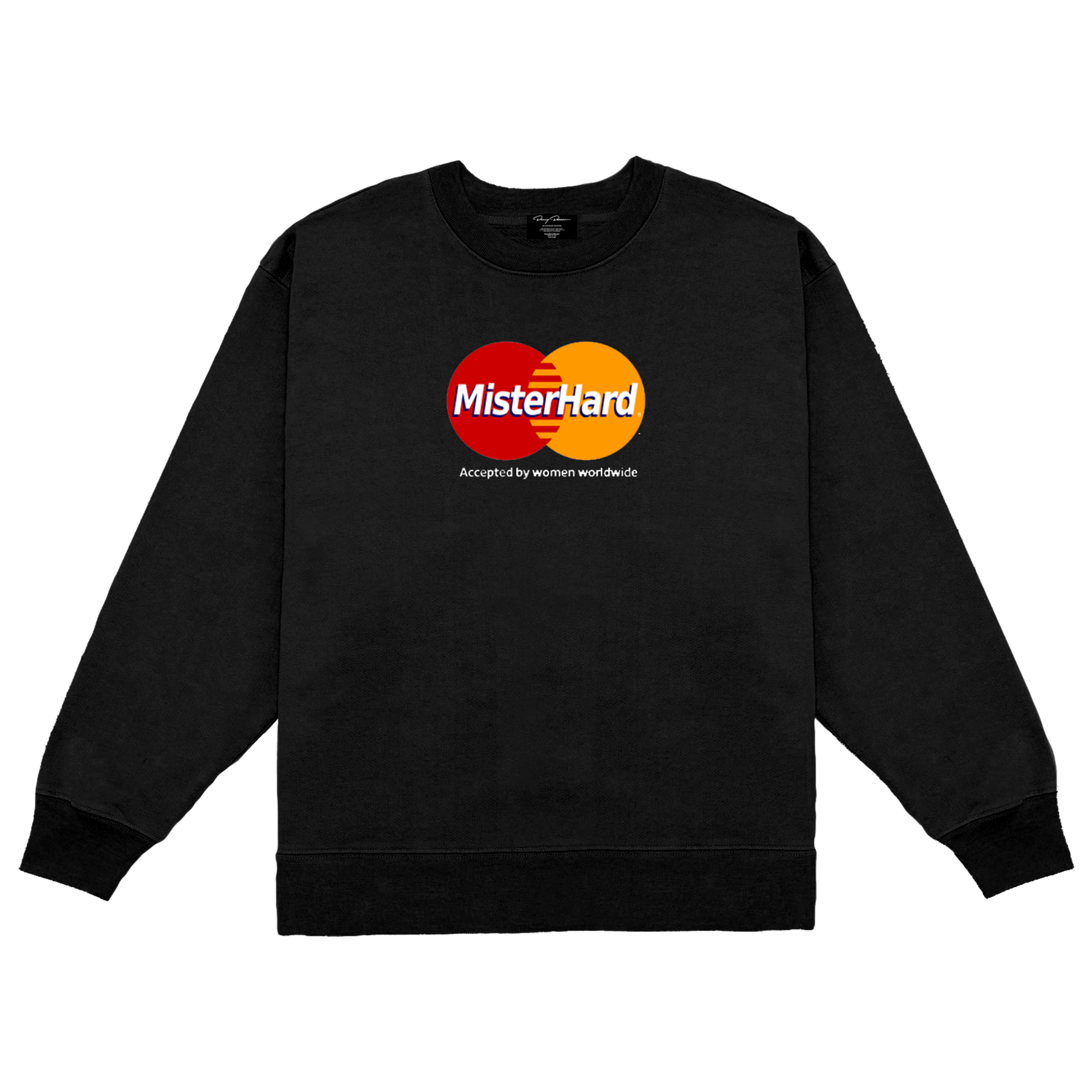Mister Hard Black Crewneck