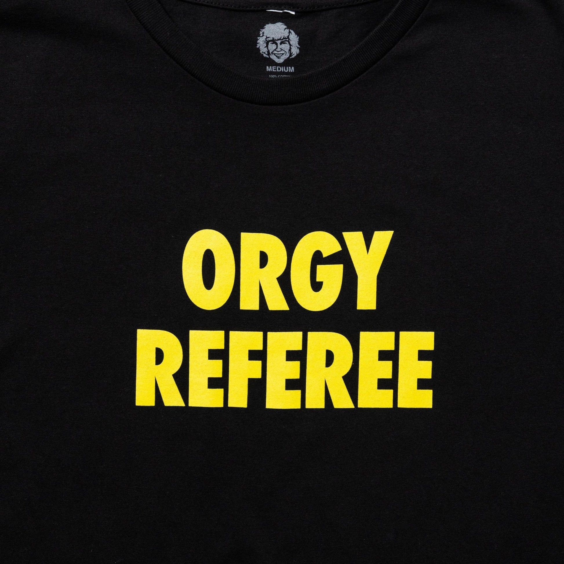 Orgy Referee Black Tee - Danny Duncan