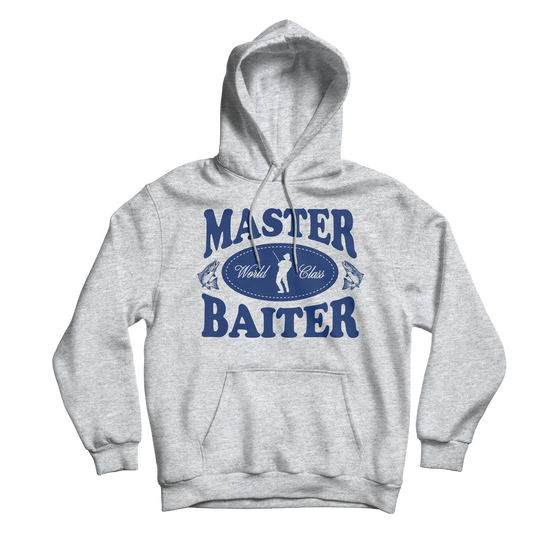 Master Baiter Grey Hoodie