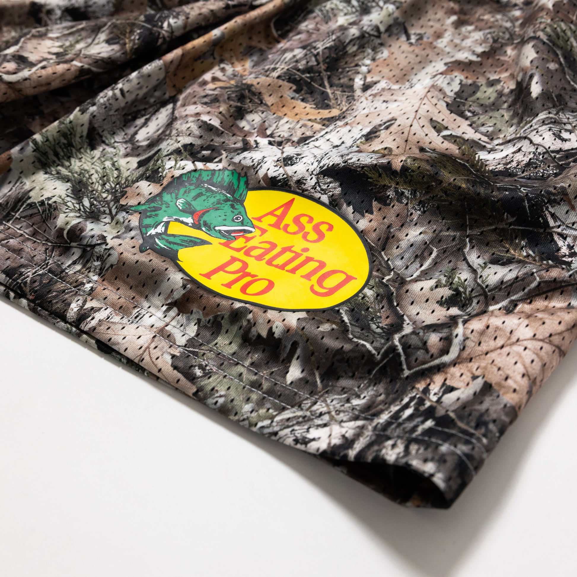 Ass Eating Pro Camo Mesh Shorts