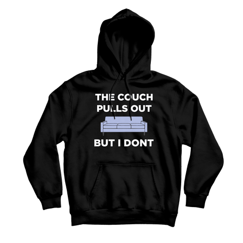 Pull Out Couch Black Hoodie - Danny Duncan