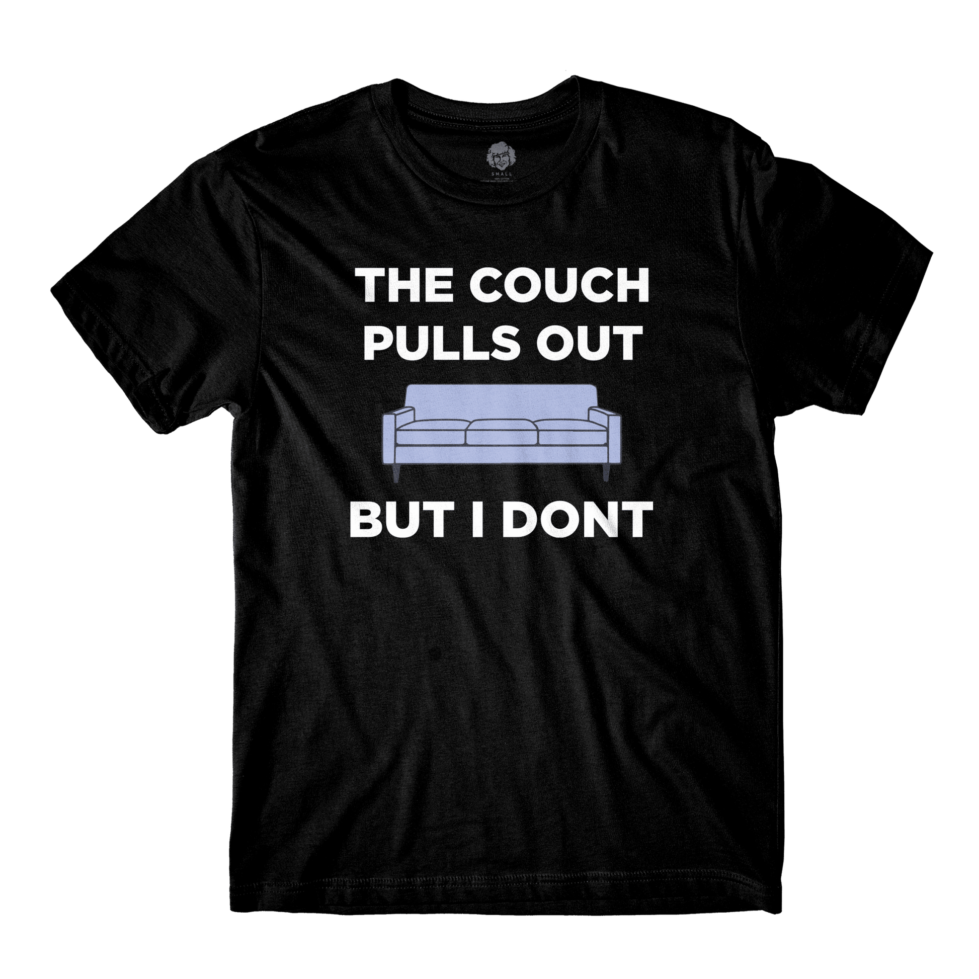 Pull Out Couch Black Tee - Danny Duncan