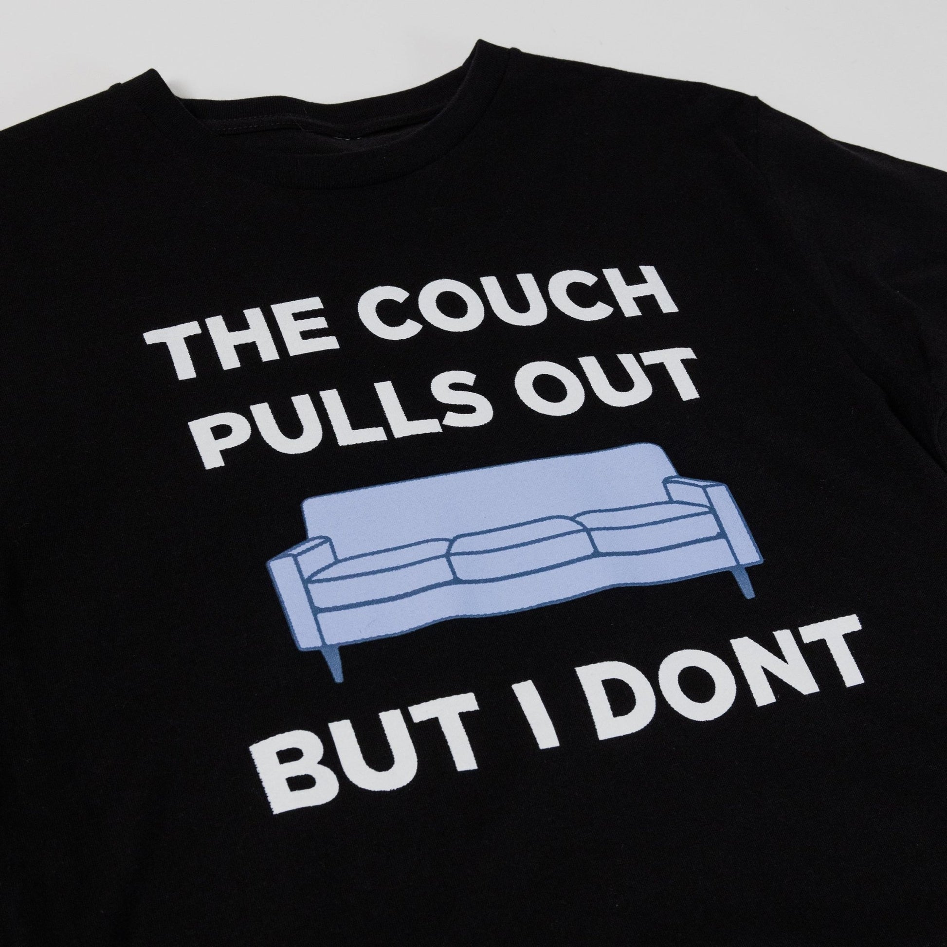 Pull Out Couch Black Tee - Danny Duncan