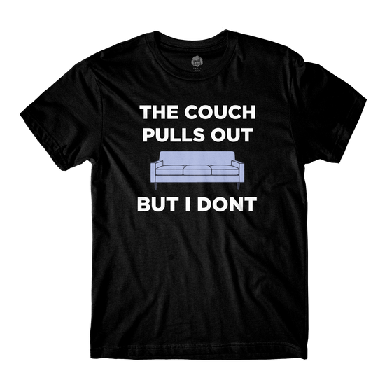 Pull Out Couch Black Tee