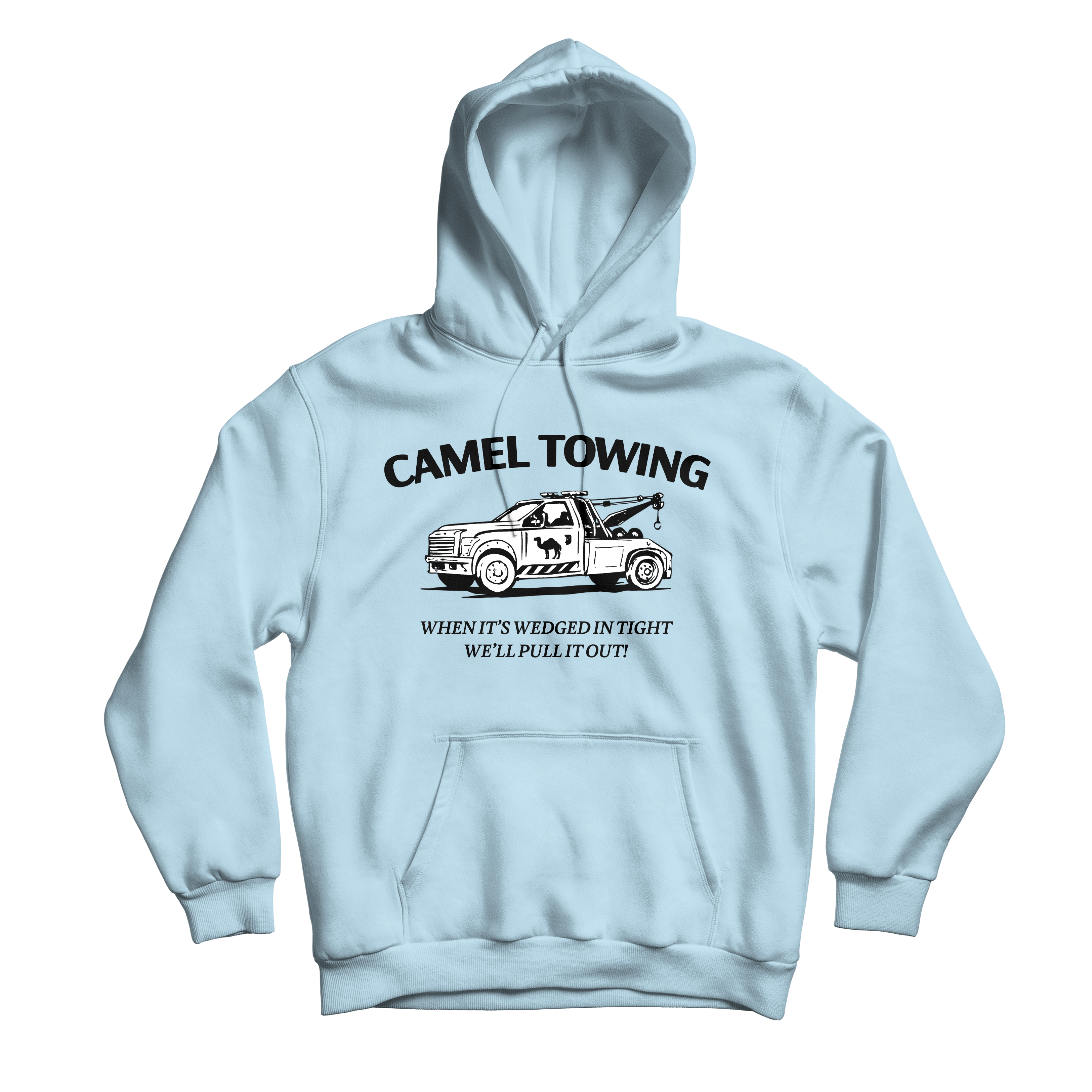 Camel Towing Light Blue Hoodie