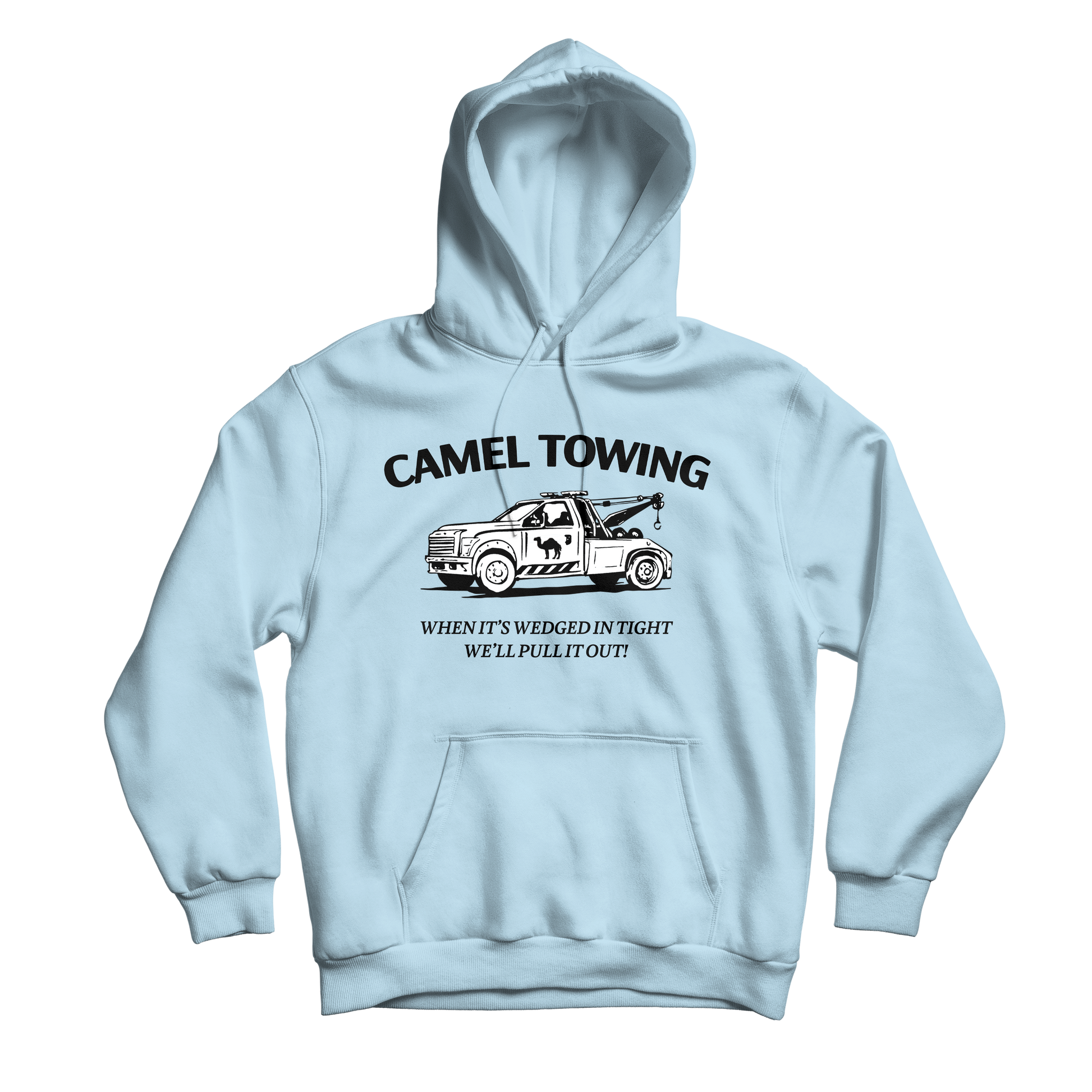 Camel Towing Light Blue Hoodie