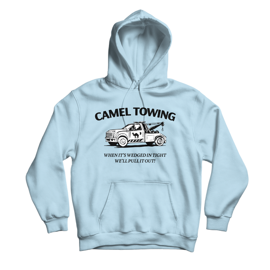 Camel Towing Light Blue Hoodie